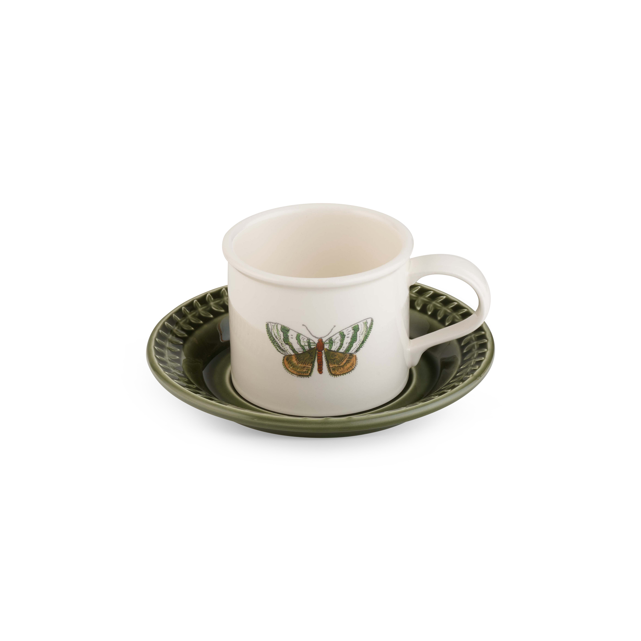 Botanic Garden Papilio Cup & Saucer, Emerald image number null